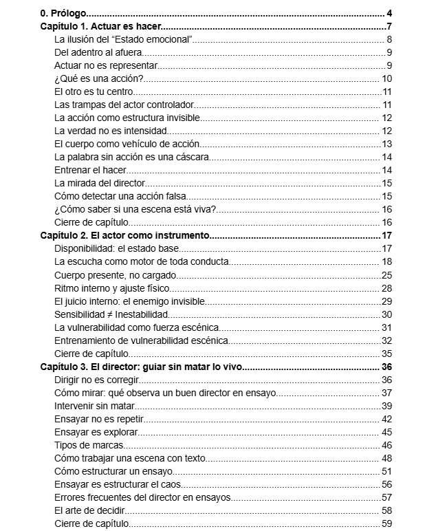 🎭🎬 La Verdad Escénica